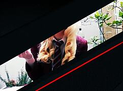 Collared British 18-Year-Old Fucked Hard in Kitchen