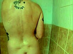 trailer of an intimate squirt under the shower