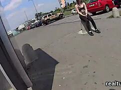 perfect czech teenie seduced at mall, penetrated deep in wild pov