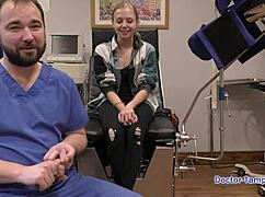 Hey, peek at Ava Siren's first gyno exam with Dr. Tampa! So wild! 😜
