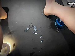 亚洲人妖穿丝袜独玩肛门到爆炸射精