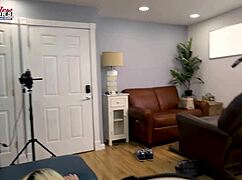 Busty Blonde Logan Lace Deepthroats A Dick And Gets Her Twat Deeply Fucked