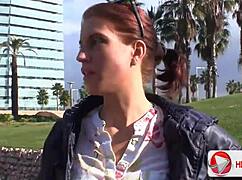 Does Brunette Bitch Love Fucking Big Cock In Ass?