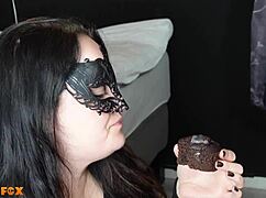 Millie Fox, Amateur Milf, Bent Over In Doggystyle, Gets Cumshot Facial And Swallows Huge Load