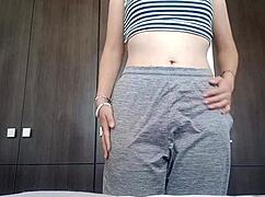 Leaked Video of Hijastra Milet Fingering Outdoors