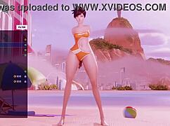 i love overwatch doujin with big tits and monster cocks