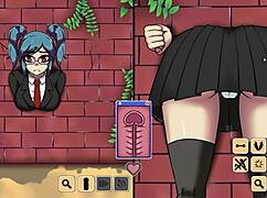 let's play with another girl in the wall for some fun