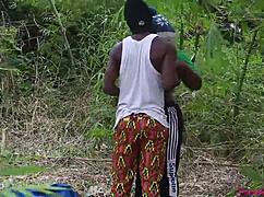 A walk in the village turned into a hot and erotic sex scene