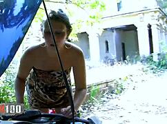 narrative-neutral: arab babe with big ass bangs to fix her broken car