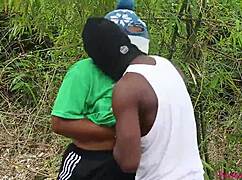 walking in the village led to hot doggystyle fuck 😍