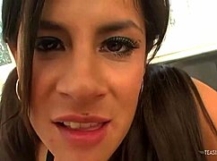 she says, watch this kinky brunette keep her high heels on while getting plowed in every position