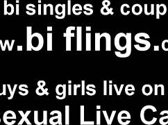 It's time for you to try your first cock in this wild 3some