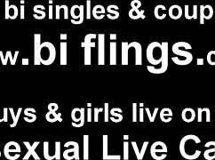 It's time for you to try your first cock in this wild 3some