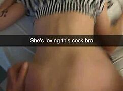 First Tinder date screwed by ex's friend on Snapchat
