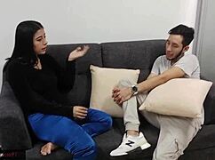 Horny Young Latina Offers Blowjob And Demands Pussy Licking Before Penetration