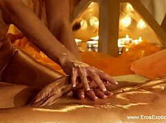 personal blonde loves erotic massage and touching my body