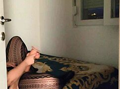 Caught Her Moaning With Huge Dildo