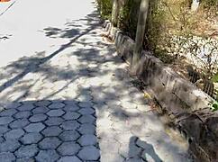 my husband's friend came on my tits secretly, oh no