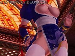 Doa-ka-f11 w teasing topless dance