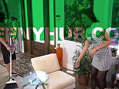 Artemisia Love Keeps Jc Wilds Happy with Hardcore Blowjob!