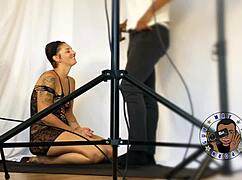 ella's season 4 bts with sloppy blowjob on monster cock