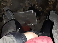 Village Girl Masturbates In Cold Barn Ranch