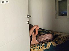 Caught Her Moaning With Huge Dildo