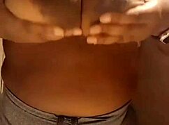 i love sucking on these big saggy tits with milk