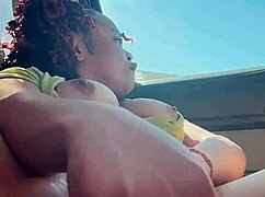 Drilling Her Creamy Squirting Pussy In The Front Seat Of Car!