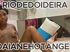 man, this redhead curly ebony girl dominates me with kinky pegging!