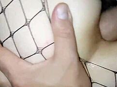 A mature couple making home porn video for fun