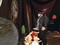 Lap dance and facial with Heyward at the strip club