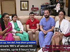 Channy Crossfires undergoes her 2023 yearly physical examination behind the scenes