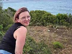 petite blowjob exhibition in nature during my cyprus trip 🌳🍆