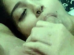 Submissa Debora Prado makes boquete daily before sleeping