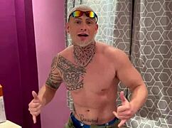 thrusting my dick deep into her pussy. she loves it so much.