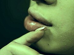 Elizamars Touches Her Body In Retro Solo Scene