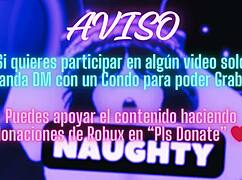 Liz interacts with a follower at home