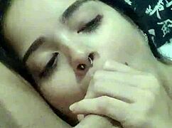 Esposa Submissa Debora Prado Delivers Sloppy Deepthroat Blowjob Every Night Before Bed