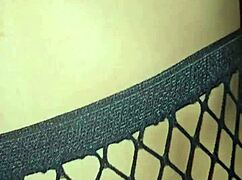 uniform guy on top, small tits horny