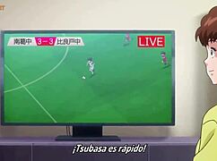 Captain Tsubasa episode 42 with Spanish subtitles