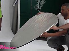 Girls rimming - ebony milf Zaawaadi, submit to that BBC now!