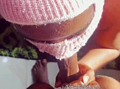 My pregnant whore took anal during her visit