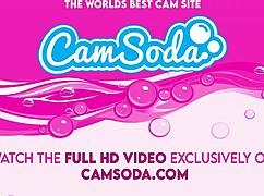 Sexy Blonde Soldier Girl Masturbates on Cam for Her Boyfriend