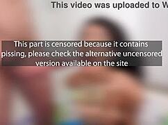 苗条日巴混血美女被4根巨屌狂干！