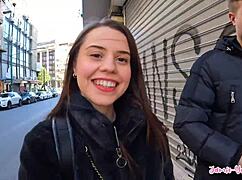 Cute girlfriend Jamie Young gets pounded hard on Athens vacation vlog