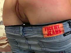 A hot blonde babe shares her tight ass with her ex-boyfriend’s big dick