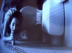 Alexis feels so wet while giving a blowjob to an unknown man