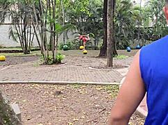 My friend’s milf Monique Fuentes surprises with wild skills