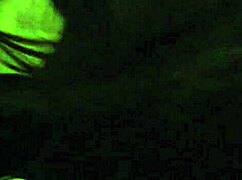 Hidden interracial blowjob in the shadows with intense sucking and deepthroat action!